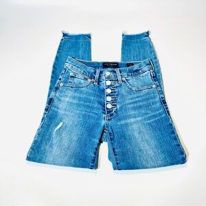 Lucky Brand jeans Bridgette High Rise Skinny jeans buttonfly women Size 26